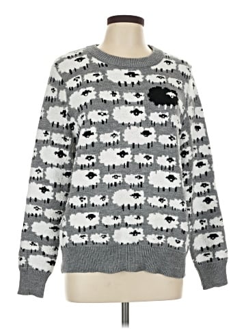 Bobeau Pullover Sweater (view 1)
