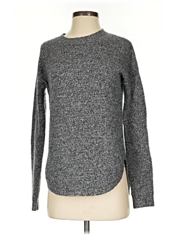 Aqua Cashmere Pullover Sweater (view 1)