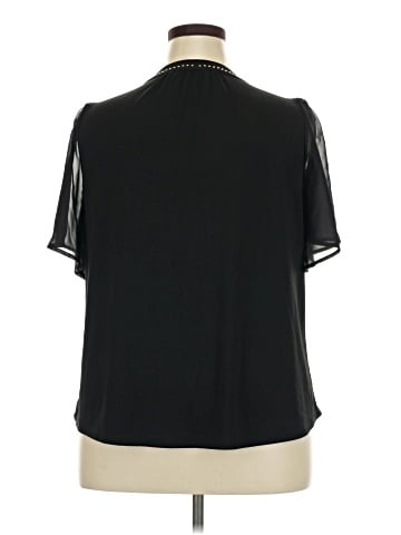Belldini Short Sleeve Blouse (view 2)