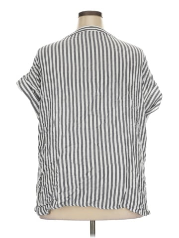 Jones New York Short Sleeve Blouse (view 2)