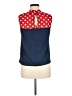 Tiny Red Sleeveless Blouse Size M - photo 2