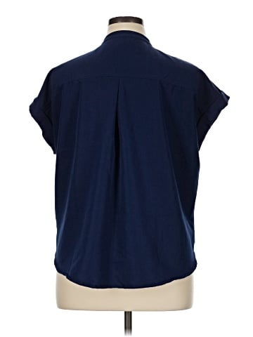 Lands' End Short Sleeve Blouse (view 2)