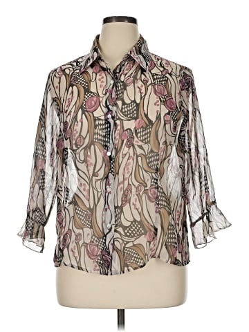 Nicola 3/4 Sleeve Blouse (view 1)