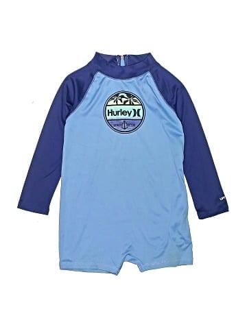 Hurley Long Sleeve Onesie (view 1)