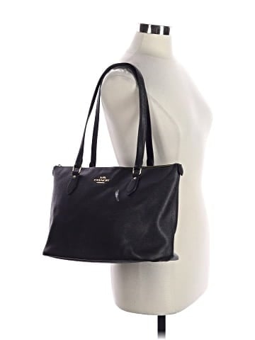 Coach Leather Tote (view 2)