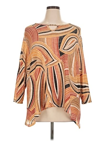 Alfred Dunner 3/4 Sleeve Blouse (view 1)