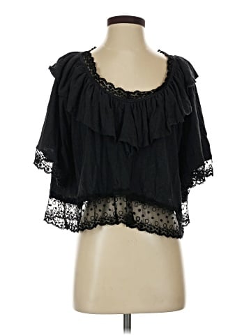 Free People Short Sleeve Blouse (view 1)