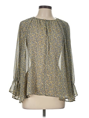 Uniqlo Long Sleeve Blouse (view 1)