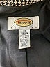 Talbots 100% Wool Houndstooth Gray Wool Blazer Size 12 - photo 6
