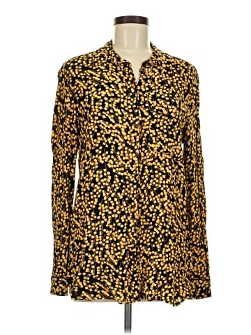 Ganni Long Sleeve Blouse (view 1)