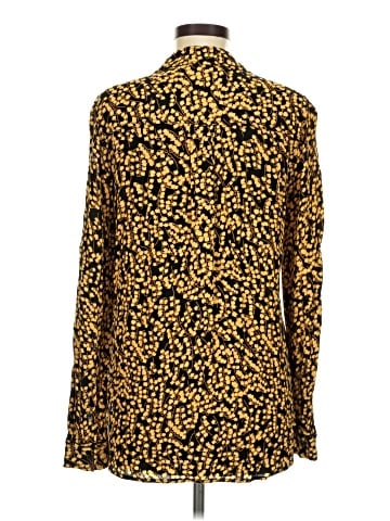 Ganni Long Sleeve Blouse (view 2)