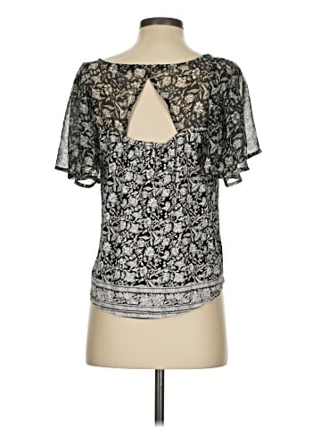 Lucky Brand Short Sleeve Blouse (view 2)