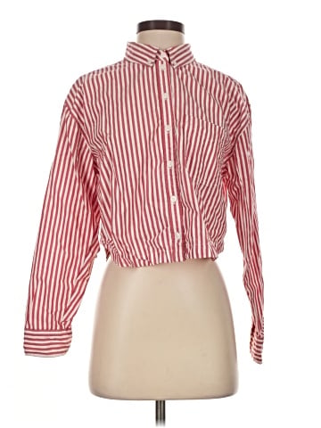 American Eagle Outfitters Long Sleeve Blouse (view 1)