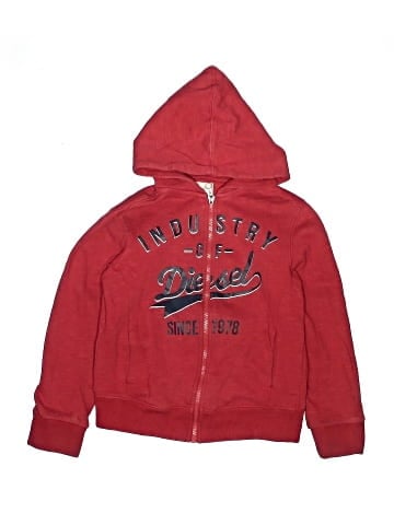 Diesel Zip Up Hoodie (view 1)