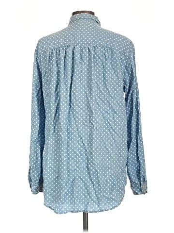 Ann Taylor LOFT Long Sleeve Button-Down Shirt (view 2)