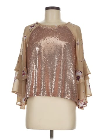 Free People 3/4 Sleeve Blouse (view 1)