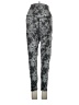 Yunoga Print Gray Active Pants Size S - photo 2