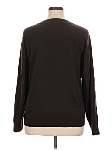 Madewell V-Neck Sweater in Cashmere (view 2)