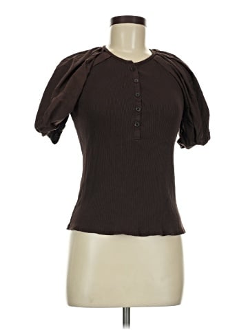 Derek Lam 10 Crosby Short Sleeve Turtleneck (view 1)