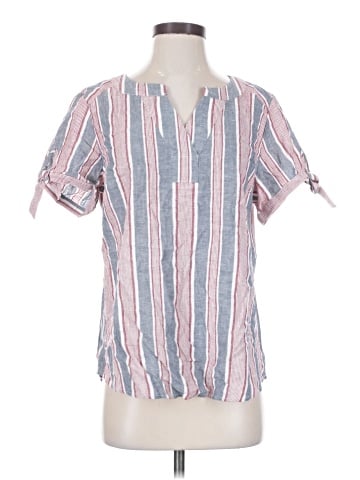 Christopher & Banks Short Sleeve Henley (view 1)