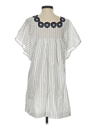 Madewell Embroidered Butterfly Dress in Stripe (view 2)