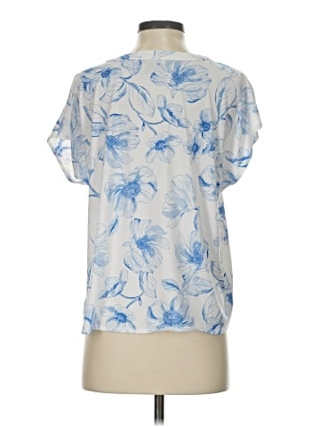 Ann Taylor Short Sleeve Blouse (view 2)