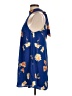 Lulus 100% Polyester Blue Sleeveless Blouse Size L - photo 5