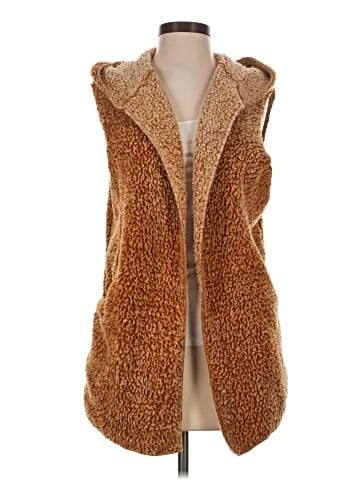 Love Tree Faux Fur Vest (view 1)
