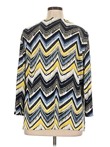 Alfred Dunner 3/4 Sleeve Blouse (view 2)