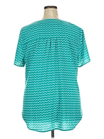 Cj Banks Short Sleeve Henley (view 2)
