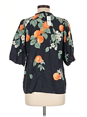 Ann Taylor Factory Short Sleeve Blouse (view 2)