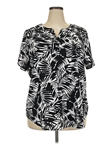 Cj Banks Short Sleeve Henley (view 1)