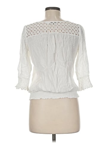 Solitaire 3/4 Sleeve Blouse (view 2)