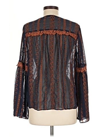BCBGMAXAZRIA Long Sleeve Blouse (view 2)