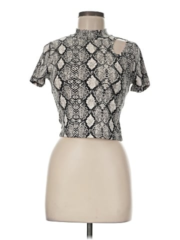 Caution to the Wind Short Sleeve Turtleneck (view 1)