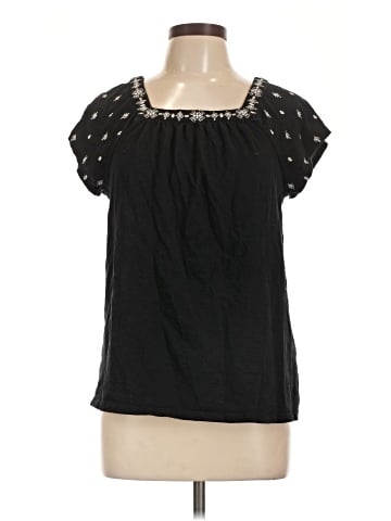 Style&Co Short Sleeve Blouse (view 1)