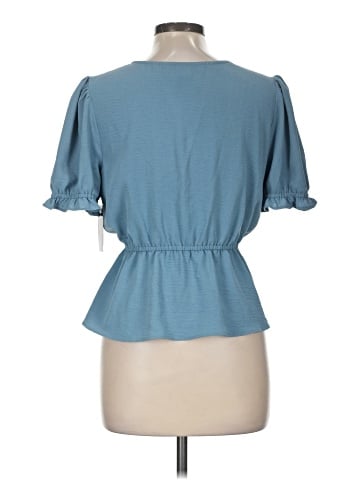 Melrose and Market Short Sleeve Blouse (view 2)