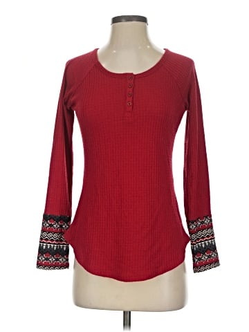 Pink Rose Long Sleeve Top (view 1)