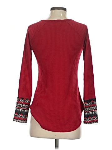 Pink Rose Long Sleeve Top (view 2)