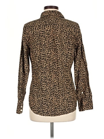 J.Crew Factory Store Long Sleeve Button-Down Shirt (view 2)