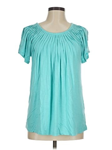 Style&Co Short Sleeve Blouse (view 1)