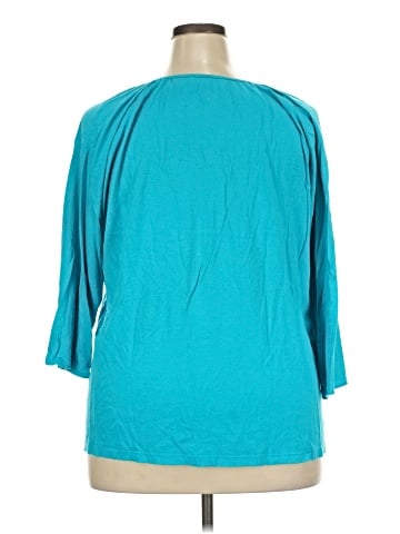 St. John's Bay 3/4 Sleeve T-Shirt (view 2)