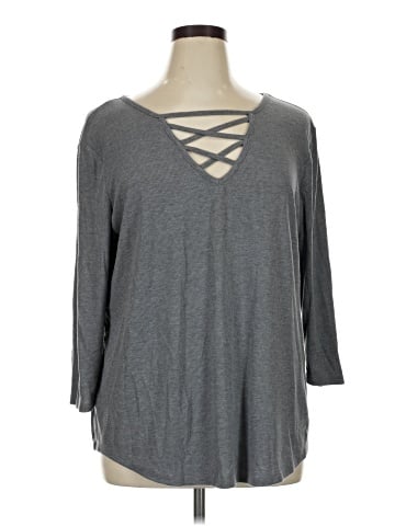 Worthington 3/4 Sleeve Top (view 1)