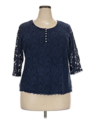 DressBarn 3/4 Sleeve Blouse (view 1)