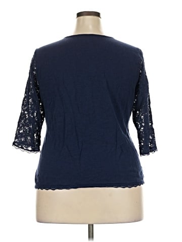 DressBarn 3/4 Sleeve Blouse (view 2)