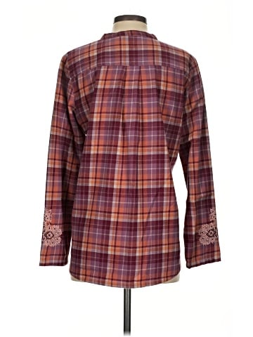 LOGO by Lori Goldstein Long Sleeve Blouse (view 2)