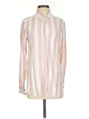 American Eagle Outfitters Long Sleeve Button-Down Shirt (view 1)