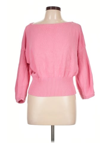 Knitted & Knotted Pullover Sweater (view 1)
