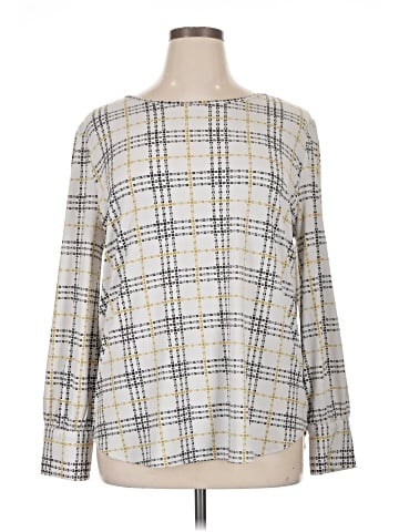 Ann Taylor Factory Long Sleeve Blouse (view 1)