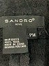 Sandro 100% Wool Black Wool Coat Size M - photo 6